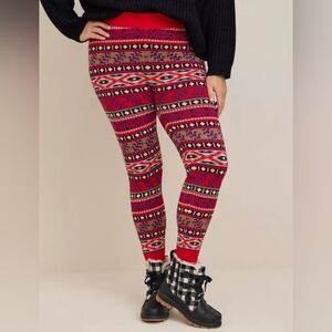 Torrid Full Length Signature Waist Sweater Legging Size 6X
